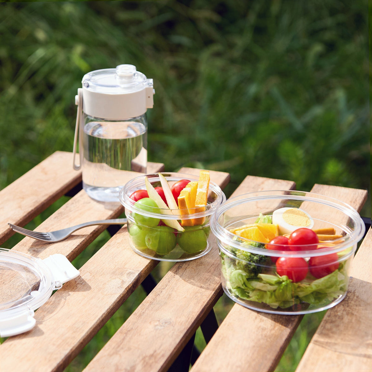 Clear Storage Container - Round (11 fl oz)
