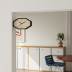 Octagon Dual-Sided Clock
