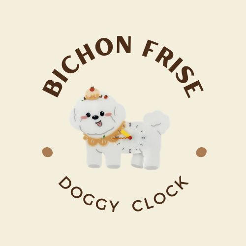 Playful Doggy Wall Clock