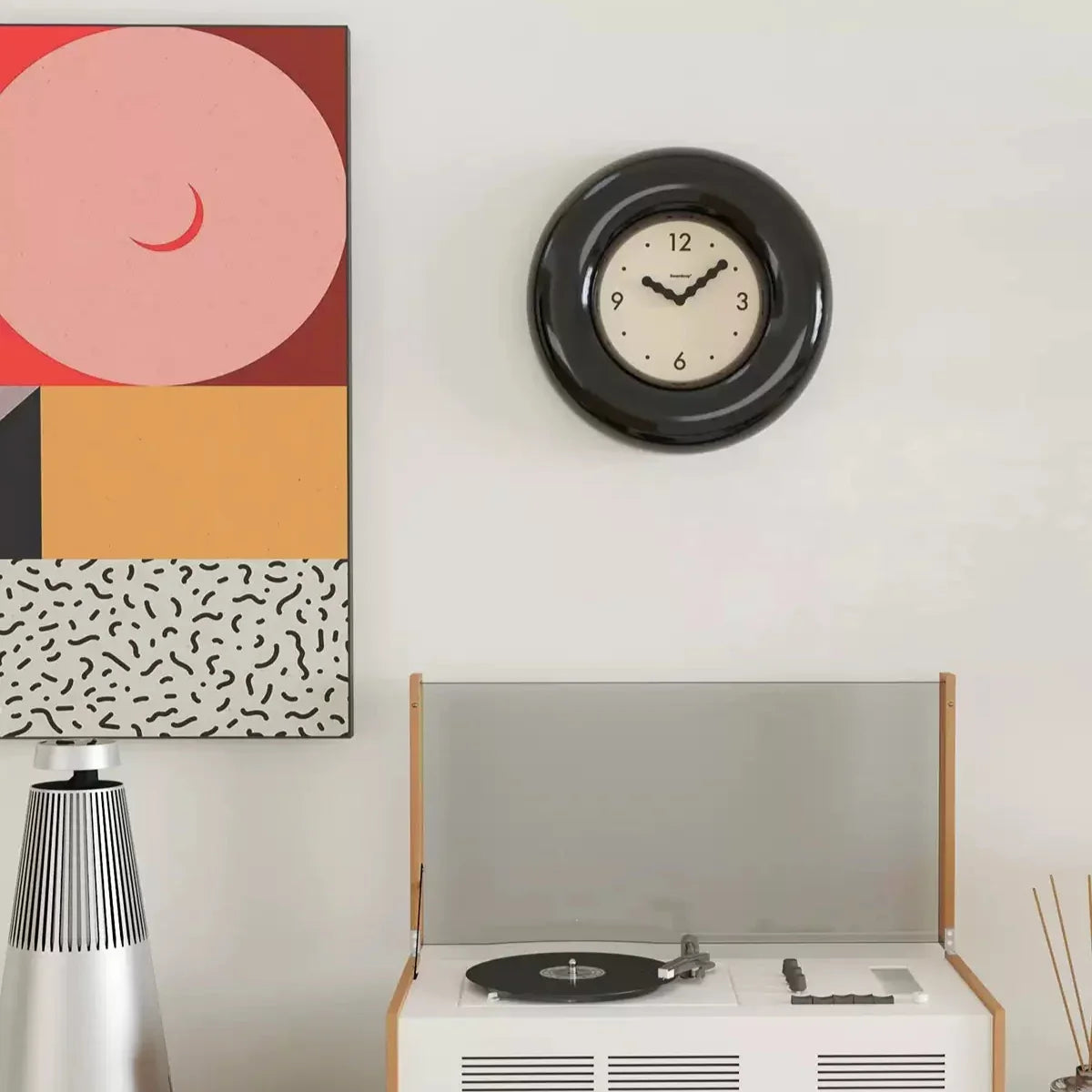 12-Inch Bagel Wall Clock